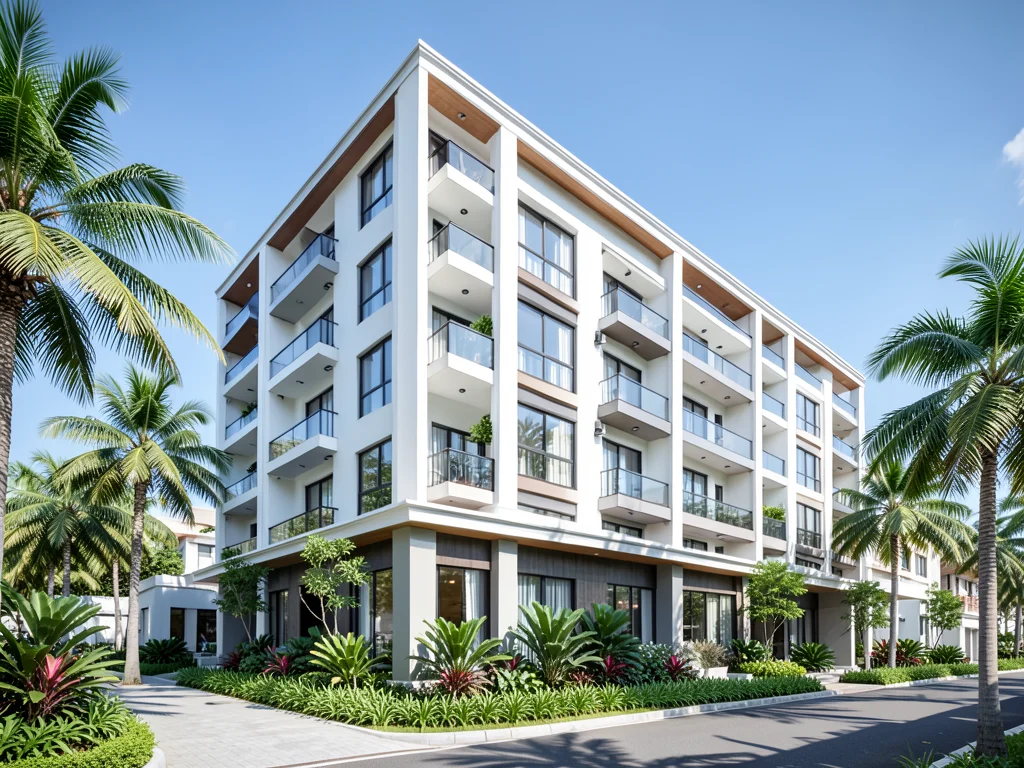 Modern Thai condo building exterior